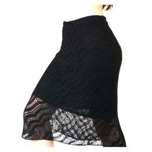 Alfani Black Skirt. Size: M